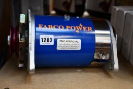 A boxed as new Fabco power 50Hz generator.