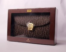 A boxed as new Aigner L530 travel collection 0060 Fango bag (Box sealed).