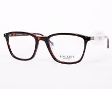 A pair of as new Hackett glasses frames with clear glass (RRP £220).