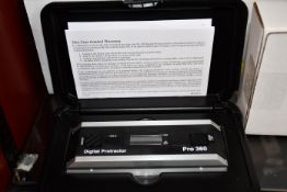 One boxed as new PRO 360 digital protractor (360 degree).