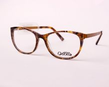 A pair of as new Oxibis glasses frames with clear glass (RRP £230).