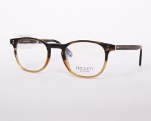 A pair of as new Hackett glasses frames with clear glass (RRP £220).