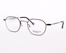 A pair of as new Hackett glasses frames with clear glass (RRP £220).