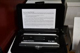 One boxed as new PRO 360 digital protractor (360 degree).