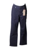 Two pairs of ladies' as new Levi's Classic Straight jeans in dark blue (12 Medium (W31 L30) and 16