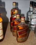 Two Johnnie Walker Red Label Old Scotch whisky (500ml), a Johnnie Walker Red Label Old Scotch whisky