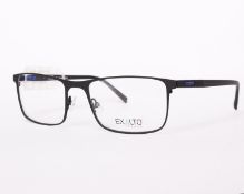 A pair of as new Exalto glasses frames with clear glass (RRP £270).