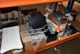 A quantity of as new and pre-owned electrical items, sims cards and accessories.