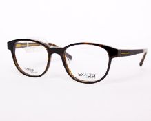 A pair of as new Exalto glasses frames with clear glass (RRP £270).
