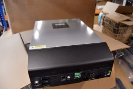 A boxed as new PS 5KVA 5000VA/4000W Solar Hybrid Inverter PWM 48V 50A Solar Controller (Box