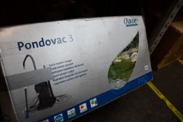 One pre-owned Pondovac 3 Oase pond vacuum cleaner.