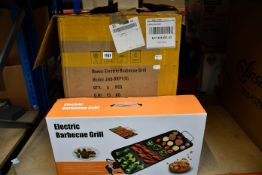 Six boxed as new Electric Barbecue Grills.