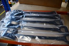 Five as new Black Ada extended handle trowels.