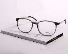 A pair of as new Gotti glasses frames with clear glass (RRP £350).