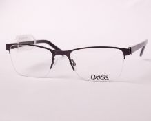 A pair of as new Oxibis glasses frames with clear glass (RRP £230).