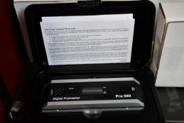 One boxed as new PRO 360 digital protractor (360 degree).