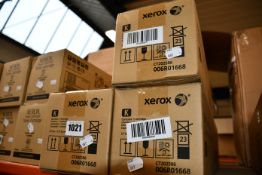 Three boxed as new Xerox K D12 006R01668 Black Toner Cartridges (Boxes sealed).