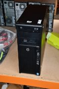A pre-owned HP Z420 Workstation with Intel Xeon E5-1620 v2 3.7GHz CPU, 16GB RAM, 1TB Storage running