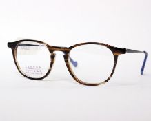 A pair of as new Lafont Issy & LA glasses frames with clear glass (RRP £230).