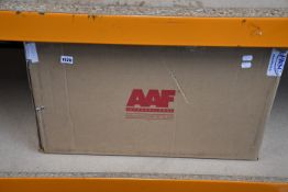 Two boxed as new AAF MEGAcell II filters.