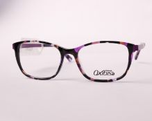 A pair of as new Oxibis glasses frames with clear glass (RRP £230).