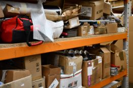 A quantity of miscellaneous items to include hardware and tools.