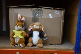 A large quantity of assorted as new Peter Rabbit cuddly toys (Approximately 50).