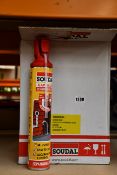 Twenty four boxed as new Soudal - Genius Gun gap filling expanding foam (750ml).