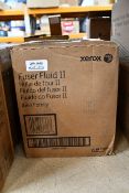 Two boxed as new Xerox 008R13096 iGen3 iGen4 Fuser Fluid Oil II (4 x 1.6l bottles, boxes open).