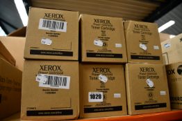 Six boxed as new Xerox CT200671 Phaser 5500/5550 Toner Cartridges (Some cosmetic damage to boxes).