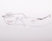 A pair of as new Lefront Reedition glasses frames with clear glass (RRP £230).