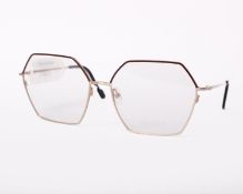 A pair of as new Vanni glasses frames with clear glass (RRP £220).