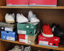 One pair of Adidas Powerphase trainers (UK 6), one pair of lady's Adidas Advantage Base trainers (UK