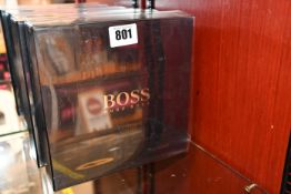 Three Hugo Boss The Scent Duo gift sets to include eau de toilette (3 x 50ml) and deodorant