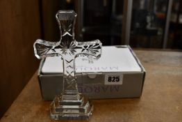 A Waterford Crystal Marquis Alter cross.