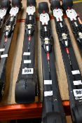 A pair of pre-owned Swix Trac Carbon Classic Rollefella Rolla skis (Size medium).