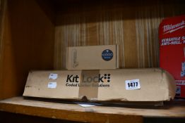 Ten boxed as new Kitlock electronic combination latches (KL1000).