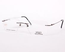 A pair of as new Airlight glasses frames with clear glass (RRP £220).
