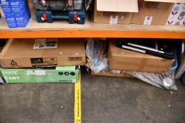 A quantity of trolleys, sack trucks and related items.