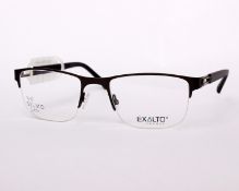 A pair of as new Exalto glasses frames with clear glass (RRP £270).