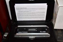 One boxed as new PRO 360 digital protractor (360 degree).