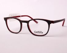 A pair of as new Oxibis glasses frames with clear glass (RRP £230).