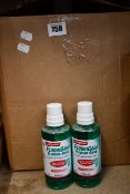 A large quantity of Colgate FluoriGard fluoride rinse alcohol-free (Approximately 50 x 400ml).