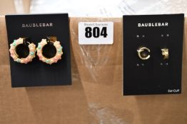 A quantity of as new assorted Baublebar costume jewellery (Approximately 40 items).