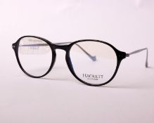 A pair of as new Hackett Bespoke glasses frames with clear glass (RRP £220).