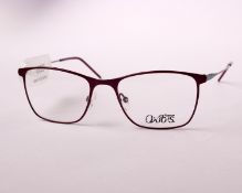 A pair of as new Oxibis glasses frames with clear glass (RRP £230).