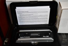 One boxed as new PRO 360 digital protractor (360 degree).