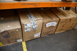 A quantity of as new disposable paper cups.