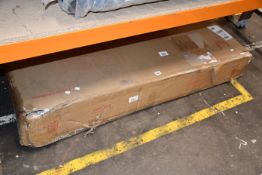 An as new television stand cabinet with fireplace.