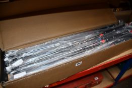 An as new quantity of custom fit Calaway golf club shafts, heads and measuring kit.